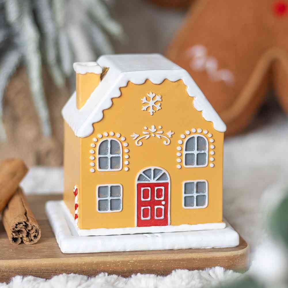 Something Different - Candy Cane Gingerbread House Incense Cone Holder Incense holder - Multicolours